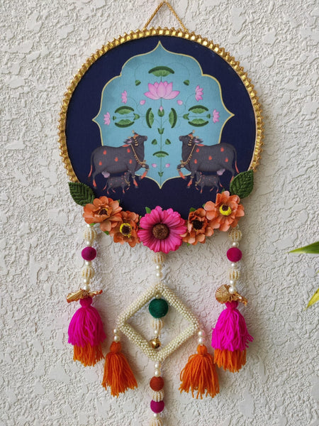 Pichwai Cow Wall Hanging