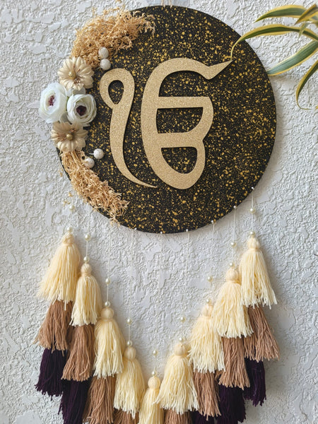 'IK Onkar' Hanging Dreamcatcher