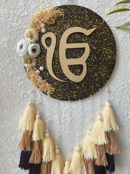 'IK Onkar' Hanging Dreamcatcher