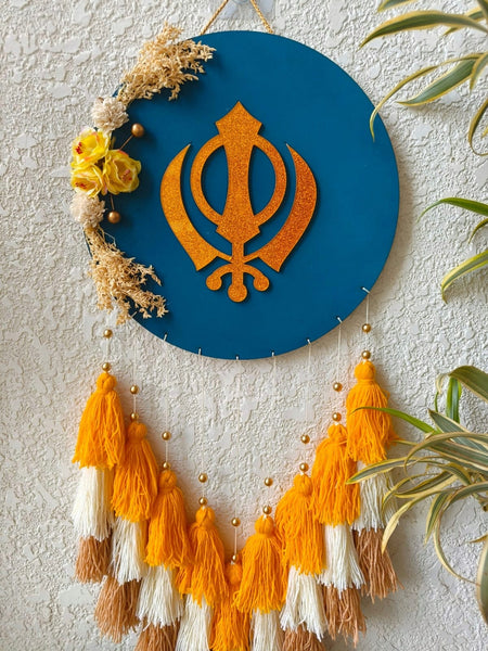 'Khanda' Symbol Hanging Dreamcatcher