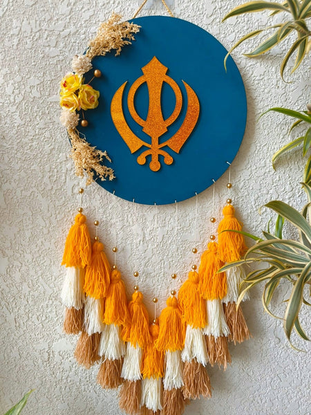 'Khanda' Symbol Hanging Dreamcatcher