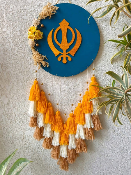 'Khanda' Symbol Hanging Dreamcatcher