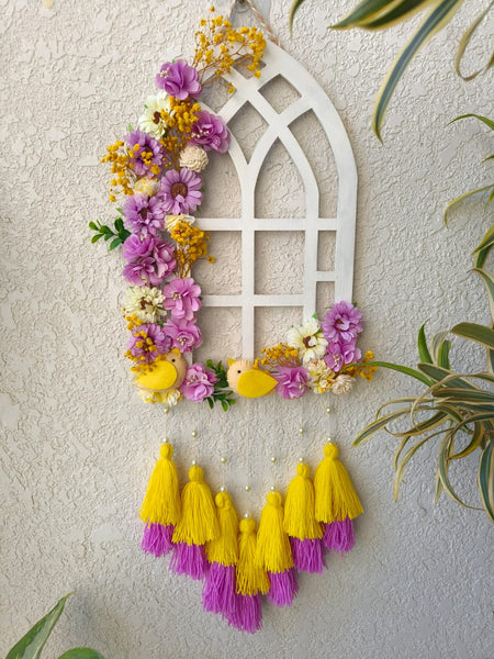 Garden Bloom Jharoka Hanging with Tassles