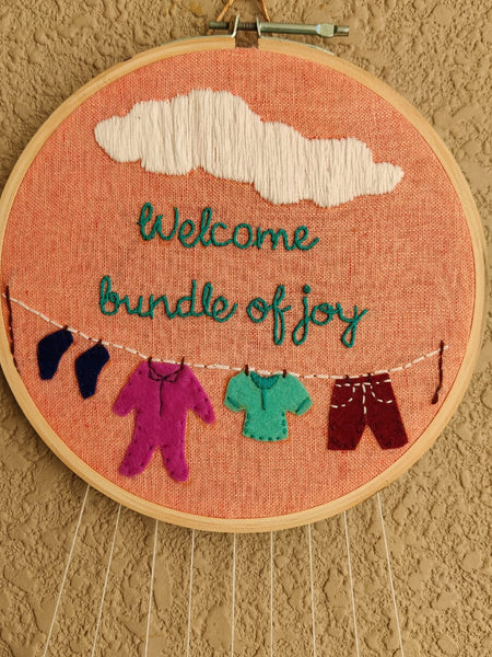 'Welcome Bundle of Joy' Dreamcatcher