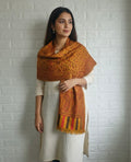 Amber Heritage Paisley Stole