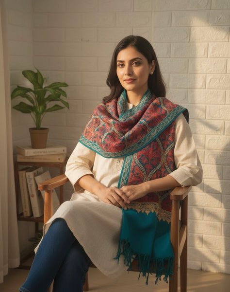 Mehr Heritage Kashmiri Stole