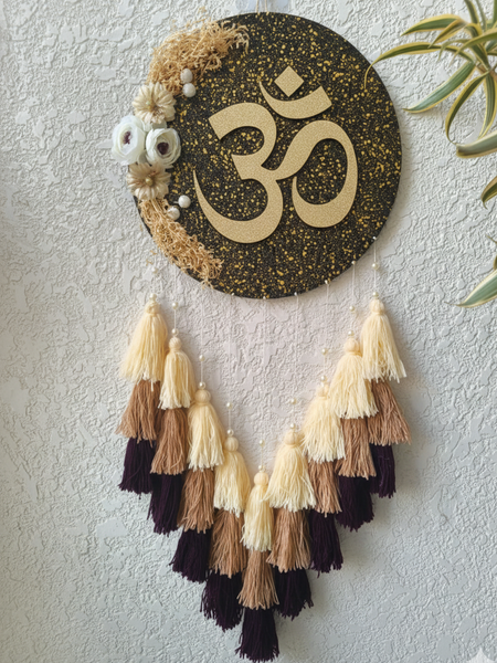 'OM' Hanging Dreamcatcher