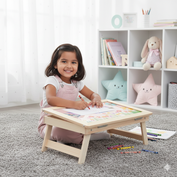 Bird & Garden Theme Foldable Desk