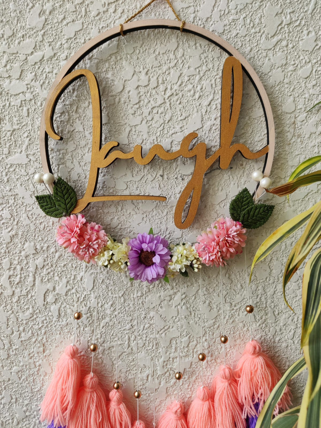 'Laugh' Hanging Dreamcatcher