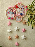 Kids Photo Hoop with Stars Hanging