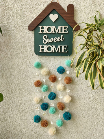 'Home Sweet Home' Hanging Dreamcatcher