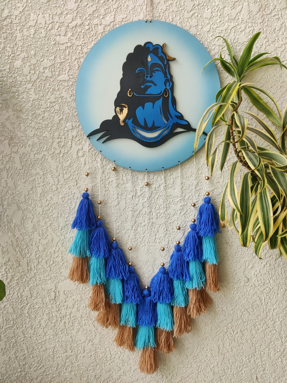Adiyogi God Shiva Hanging Dreamcatcher
