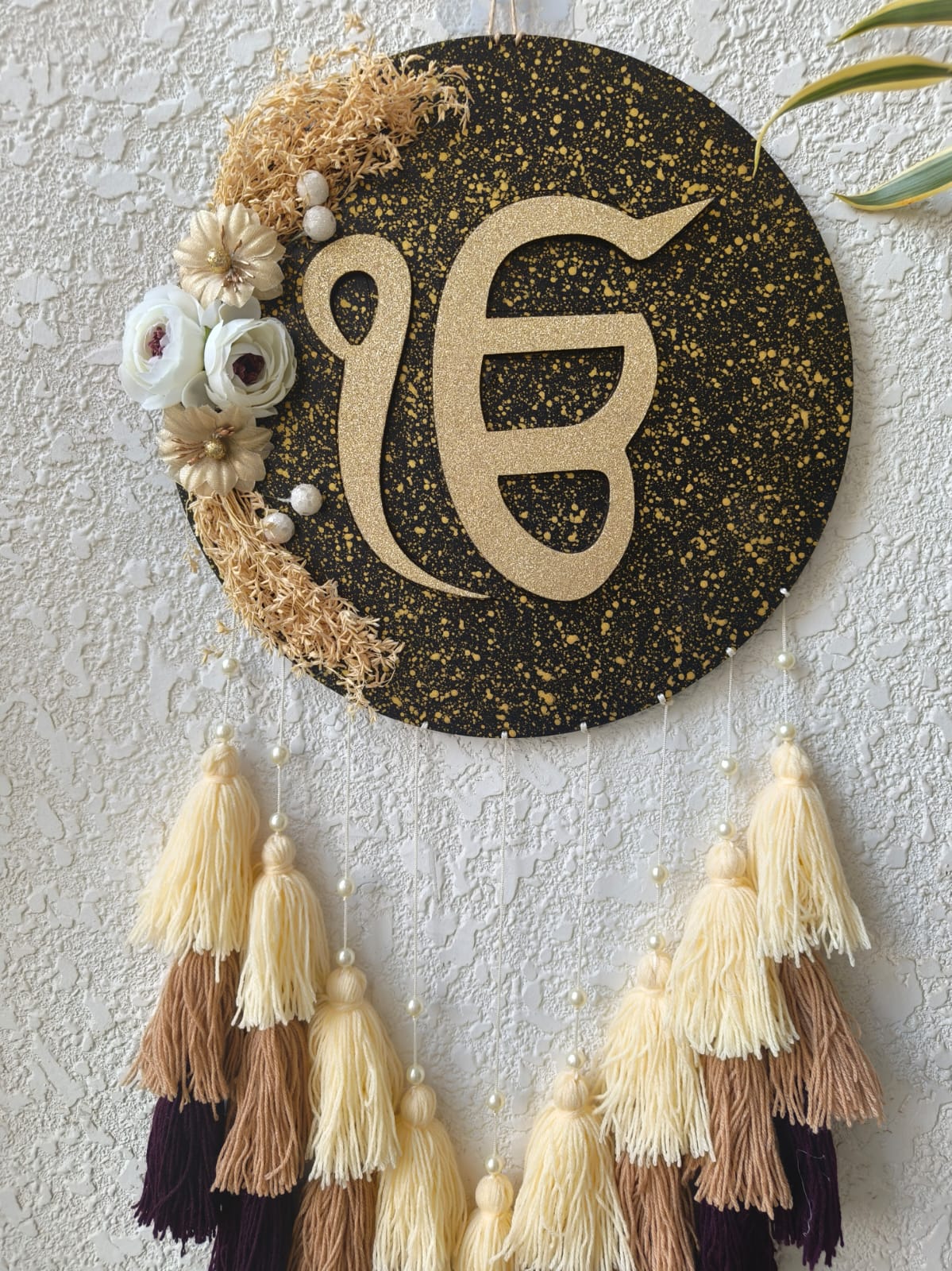 'IK Onkar' Hanging Dreamcatcher