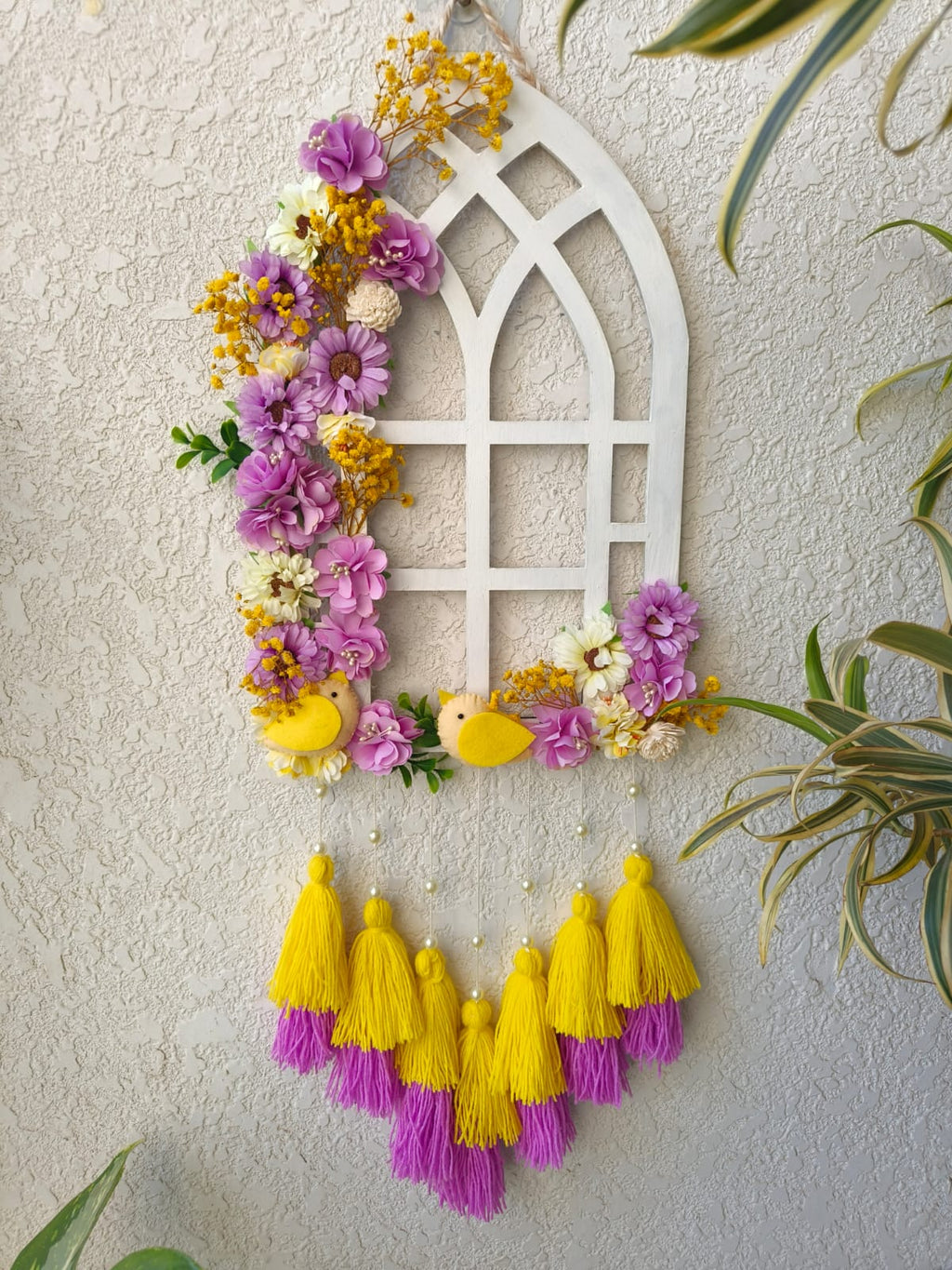 Garden Bloom Jharoka Hanging with Tassles