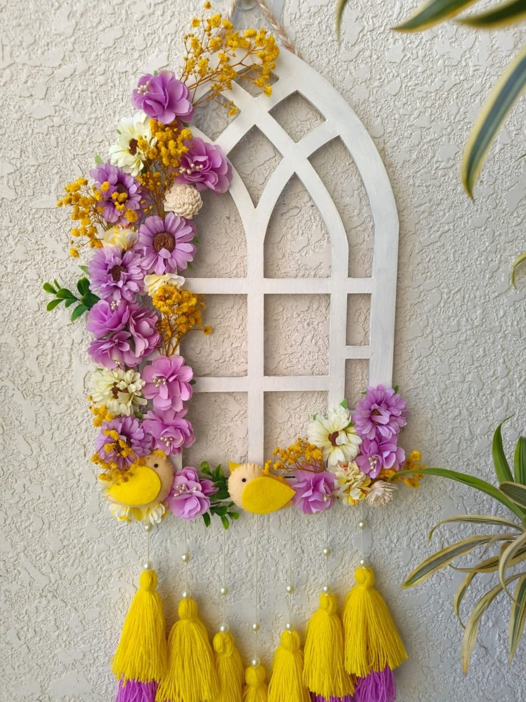 Garden Bloom Jharoka Hanging with Tassles