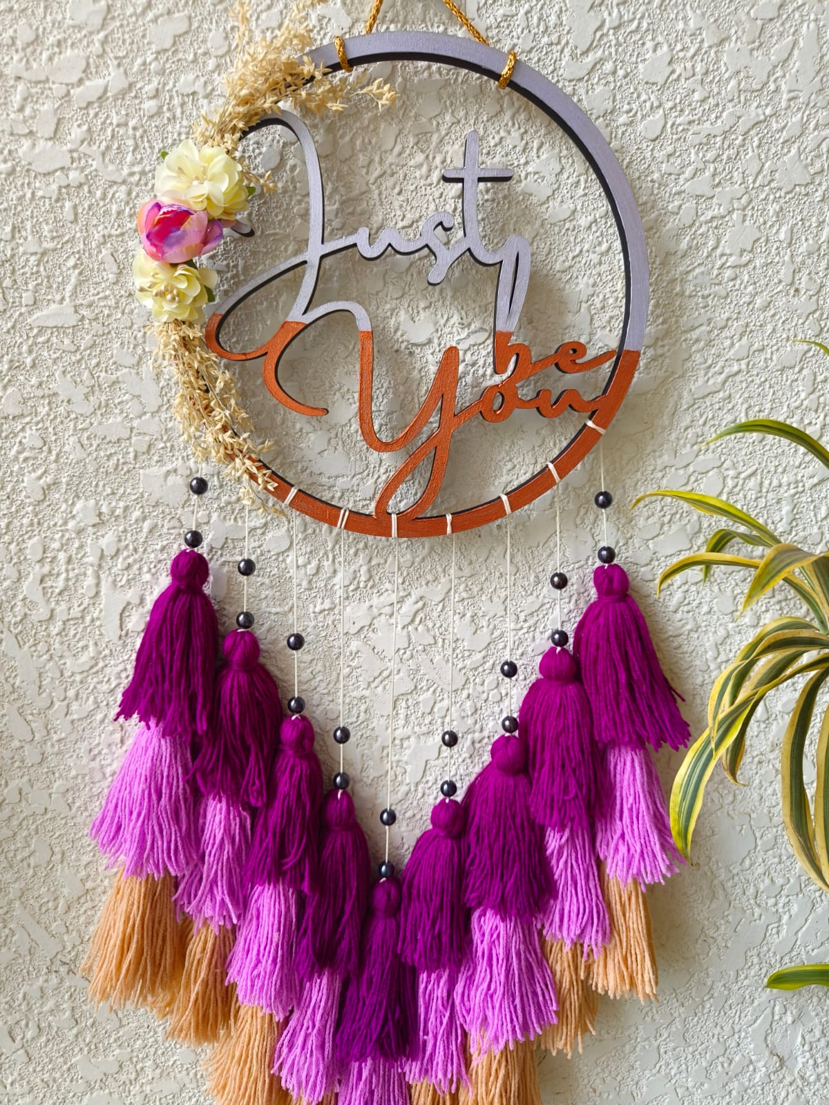 'Just Be You' Hanging Dreamcatcher