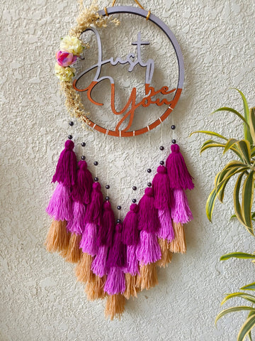 'Just Be You' Hanging Dreamcatcher