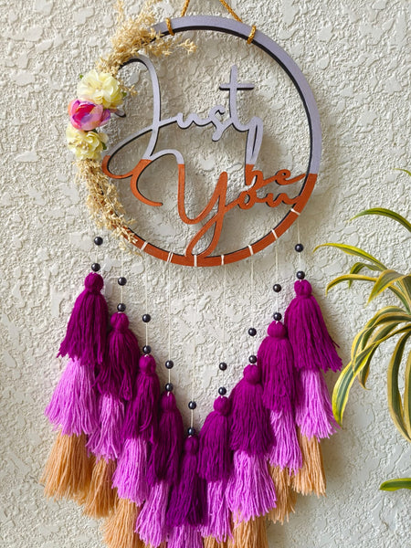 'Just Be You' Hanging Dreamcatcher