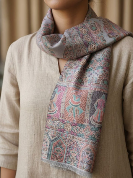 Kaani Handwoven Designer Stole