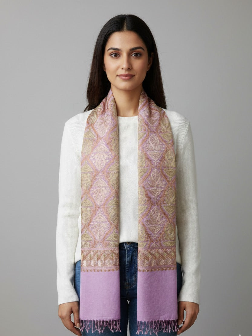 Hand Embroidered Designer Stole