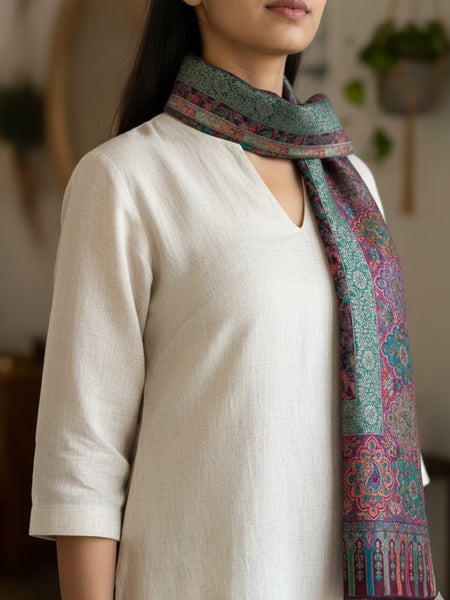 Kaani Handwoven Designer Stole