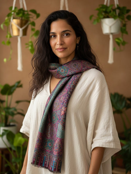 Kaani Handwoven Designer Stole