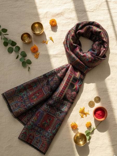 Kaani Handwoven Designer Stole