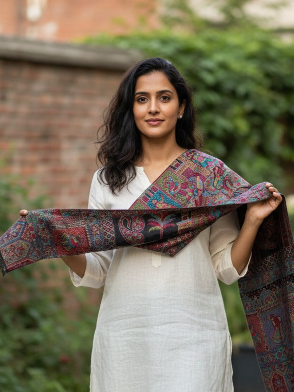 Kaani Handwoven Designer Stole