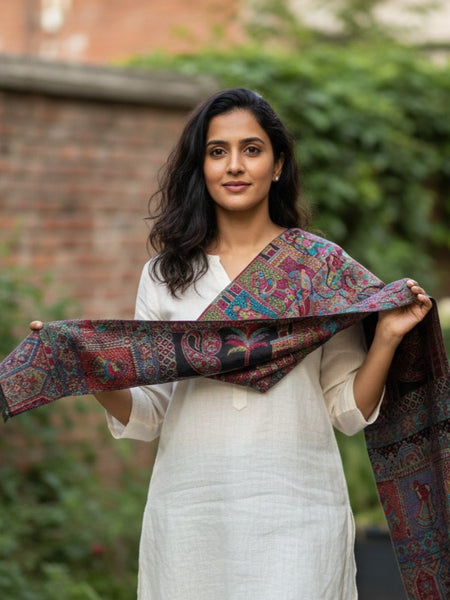 Kaani Handwoven Designer Stole