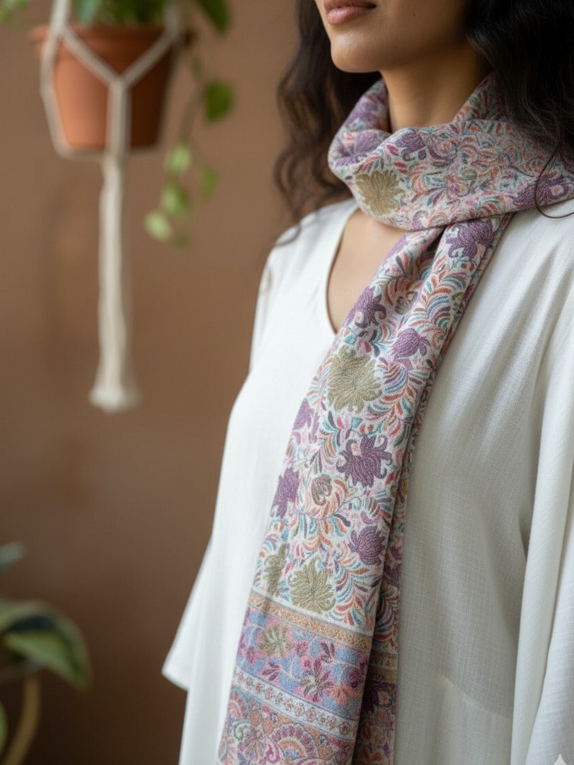 Kaani Handwoven Designer Stole