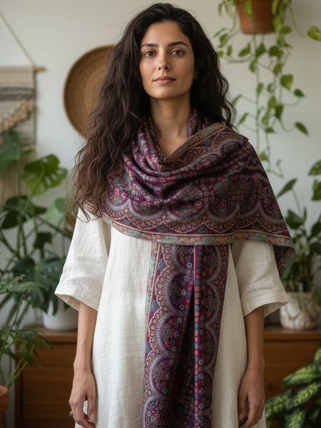 Kaani Handwoven Designer Stole