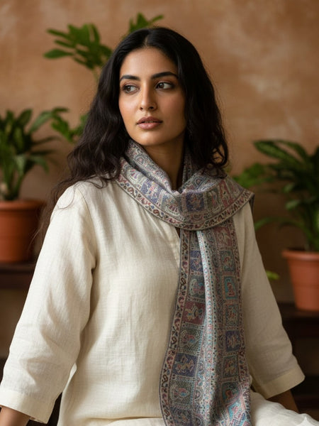 Kaani Handwoven Designer Stole