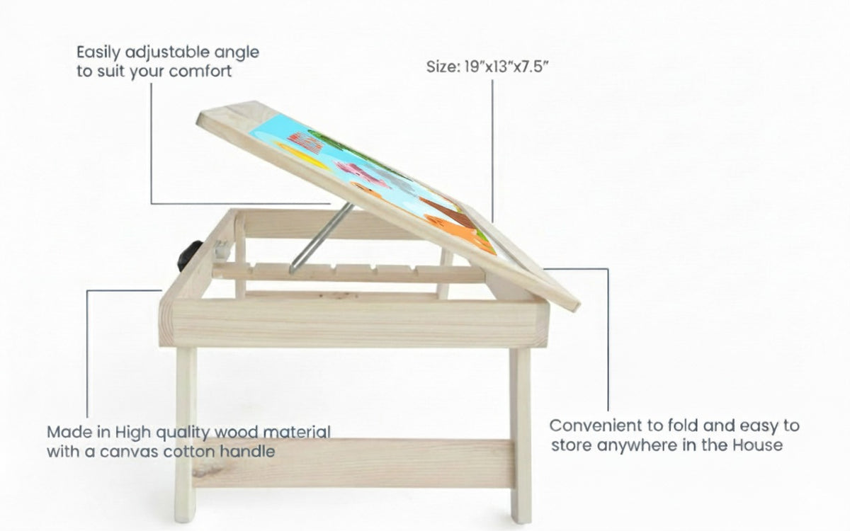 Dinosaur Theme Foldable Desk