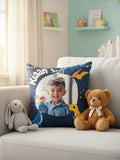 Personalised Kids Photo & Name Cushion