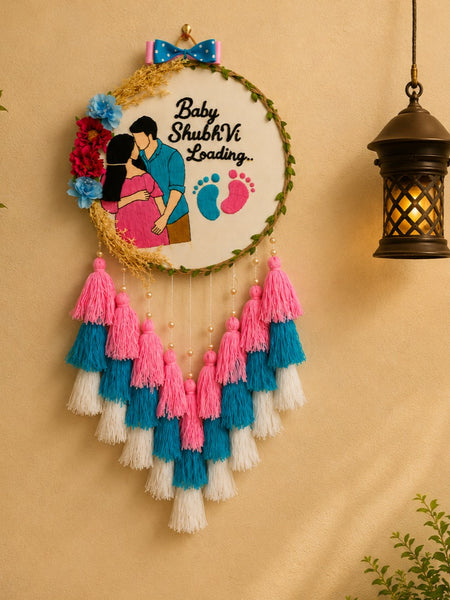 Customized Baby Loading Wall Hanging for Expecting Parents