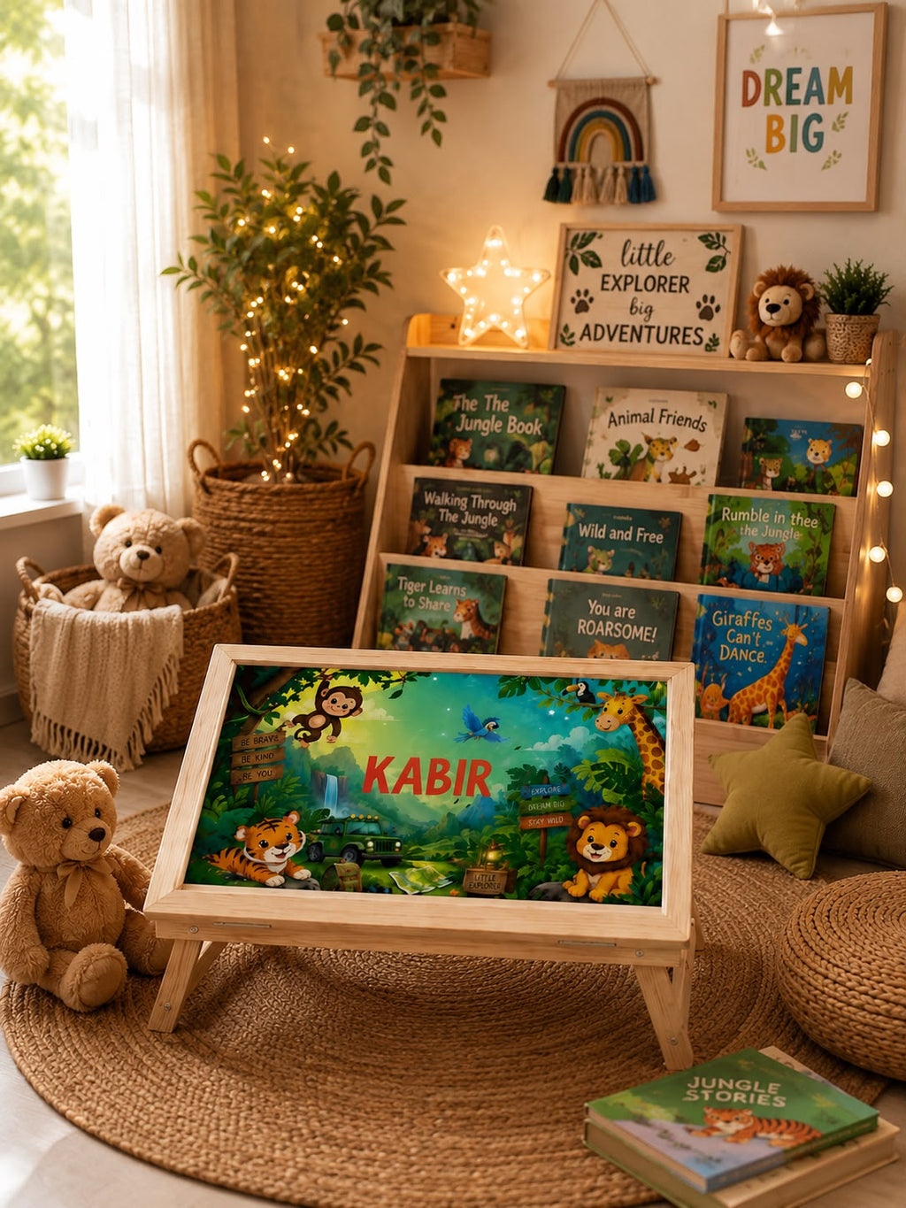 Jungle Theme - Boy Foldable Desk