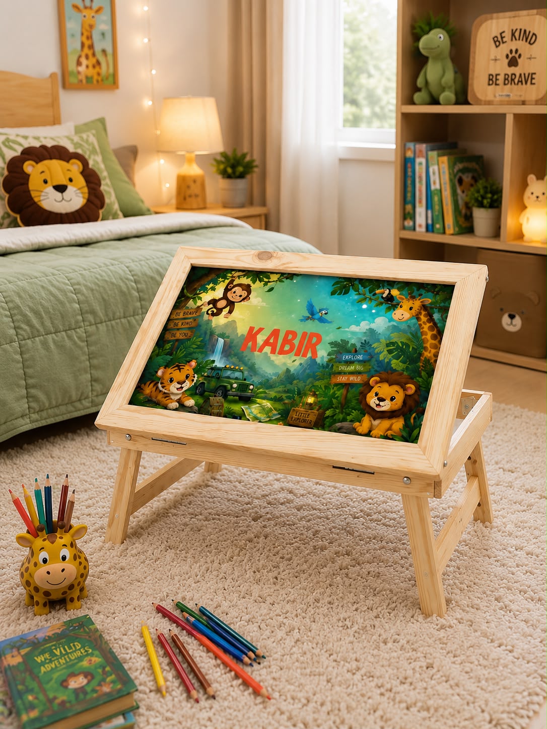 Jungle Theme - Boy Foldable Desk