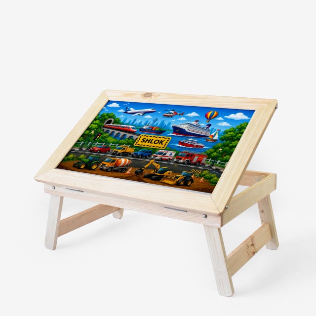 Transport Theme - Foldable Desk