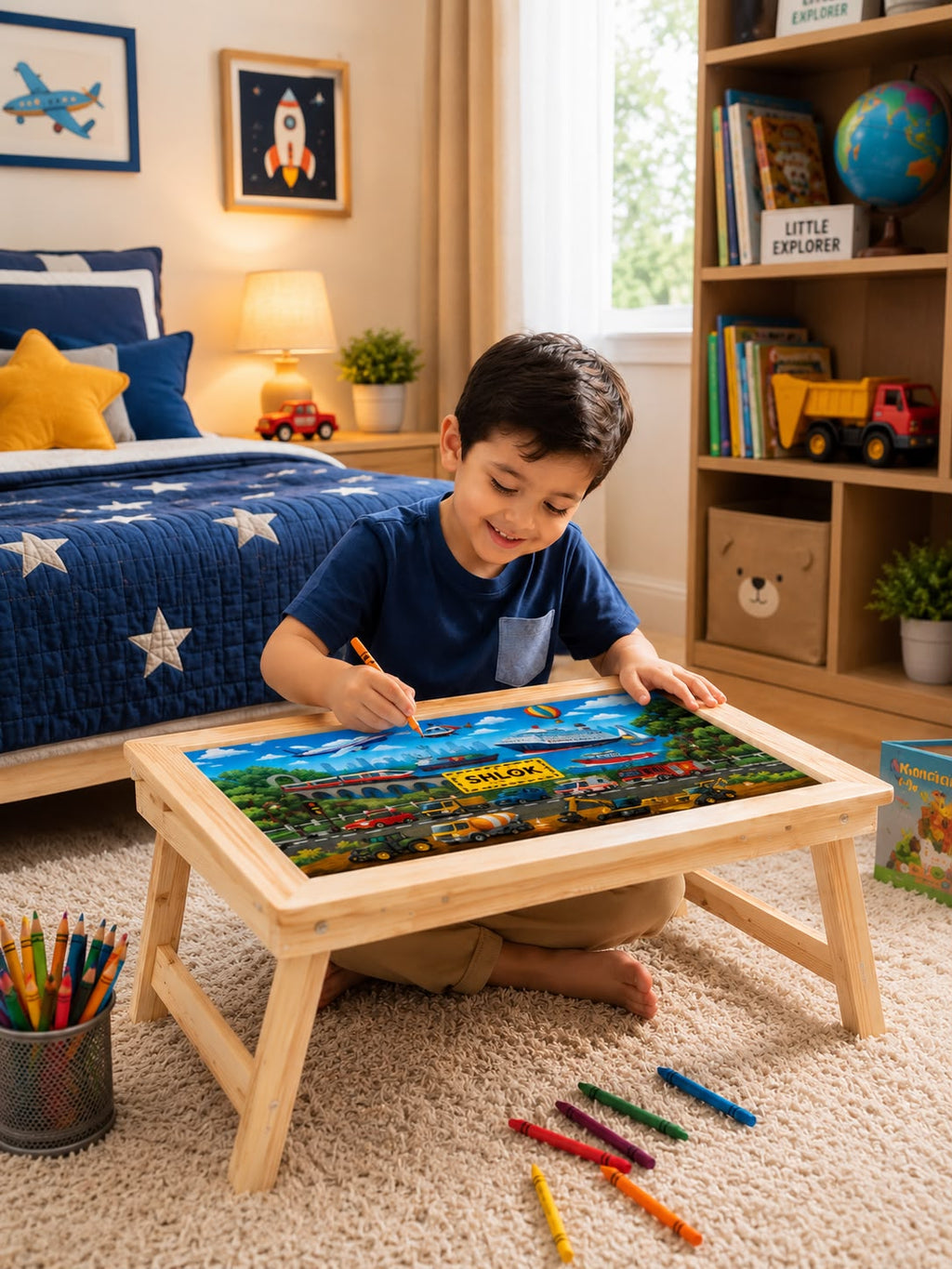 Transport Theme - Foldable Desk