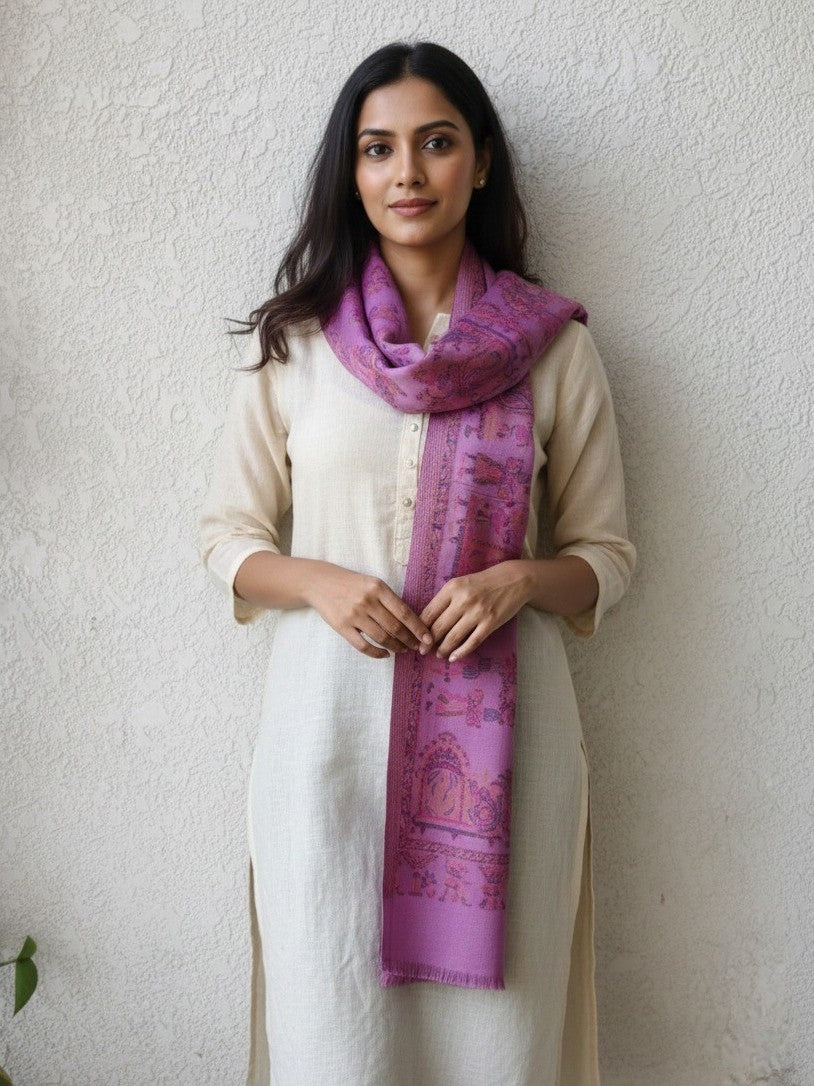 Kaani Handwoven Designer Stole