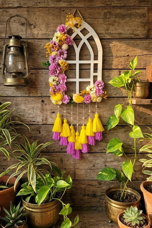 Garden Bloom Jharoka Hanging with Tassles