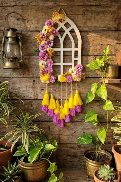Garden Bloom Jharoka Hanging with Tassles