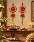 Shubh Labh Swastik Wall Hanging