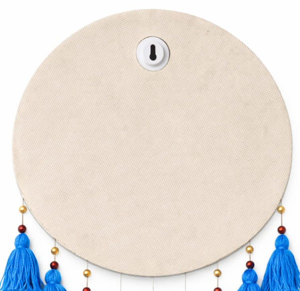 Home Sweet Home Floral Wall Hanging with Tassles