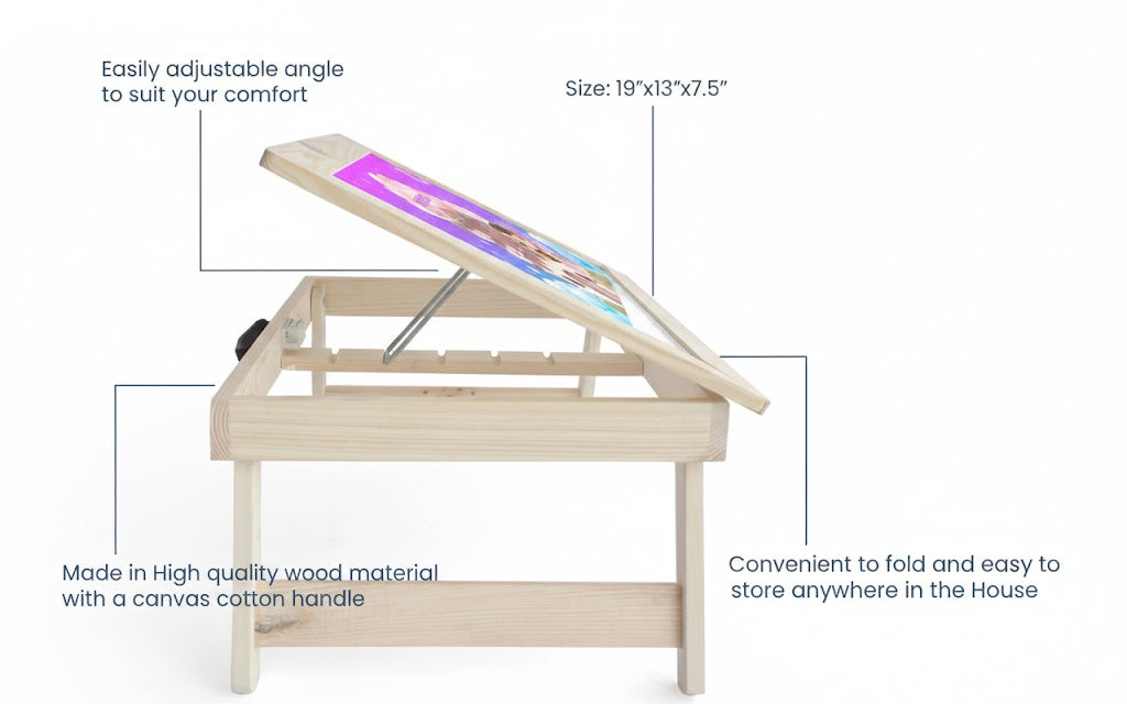 Mermaid Theme Foldable Desk