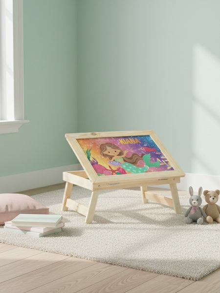 Mermaid Theme Foldable Desk