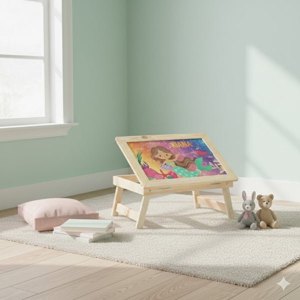 Mermaid Theme Foldable Desk