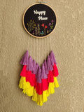'Happy Place' Floral Dreamcatcher