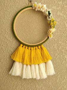 Floral Net Dreamcatcher