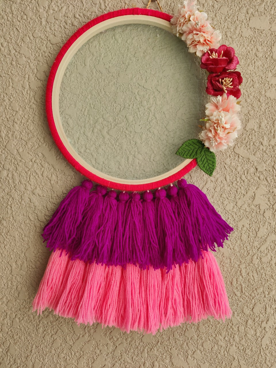 Flower Net Dreamcatcher